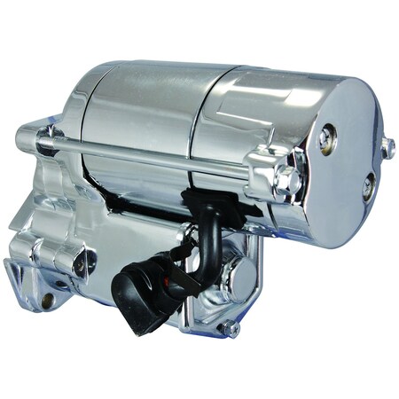 Wai Global Starter, STRND OSGR CHROME, 20kW12 Volt, CW, Chrome, 18Tooth Spline 18446CN